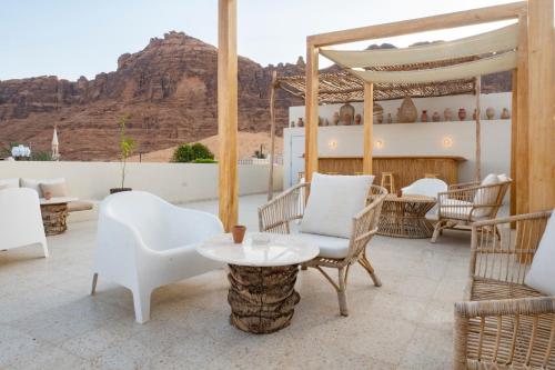 Balkong/terasse, AlJadidah Apartments in Al-Ula Balkong/terasse, AlJadidah Apartments in Al-Ula