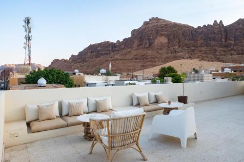 Balkong/terasse, AlJadidah Apartments in Al-Ula Balkong/terasse, AlJadidah Apartments in Al-Ula