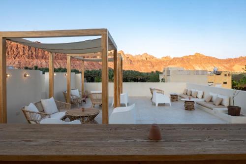 Balkong/terasse, AlJadidah Apartments in Al-Ula Balkong/terasse, AlJadidah Apartments in Al-Ula