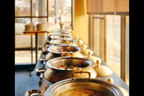 Restaurant, Hotel Krishna Tower in Dwarka Restaurant, Hotel Krishna Tower in Dwarka