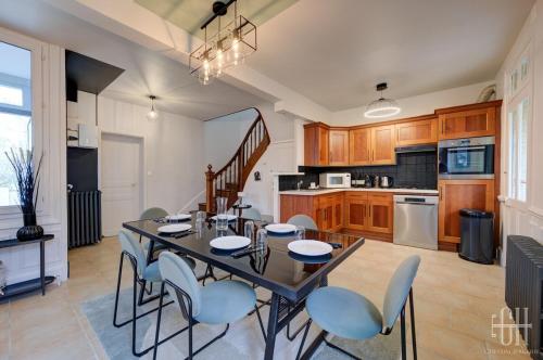 廚房, Maison familiale bords de Loire avec jardin et 3 Chambres in 盧瓦爾河畔聖西 廚房, Maison familiale bords de Loire avec jardin et 3 Chambres in 盧瓦爾河畔聖西