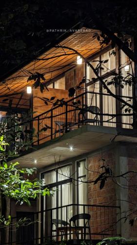 Balcony/terrace, Deva Dhare Resort in Achanahalli Balcony/terrace, Deva Dhare Resort in Achanahalli