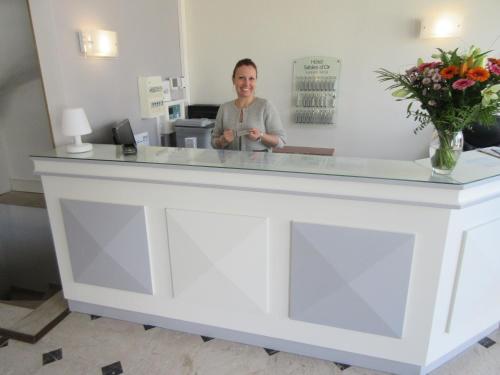 Lobby, Hotel Sables D'or in Sete Lobby, Hotel Sables D'or in Sete
