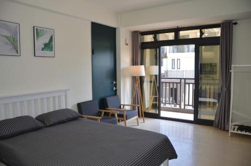 Balcony/terrace, Kinmen Fujian Homestay in Jinning Balcony/terrace, Kinmen Fujian Homestay in Jinning