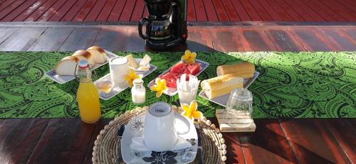 Food and beverages, Pension LE PASSAGE in Tahaa Food and beverages, Pension LE PASSAGE in Tahaa