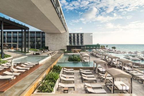 Swimming pool, Grand Hyatt Playa Del Carmen Resort in Playa Del Carmen Swimming pool, Grand Hyatt Playa Del Carmen Resort in Playa Del Carmen