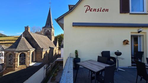 شرفة/ تراس, Pension Hendriks in Cochem City Center شرفة/ تراس, Pension Hendriks in Cochem City Center