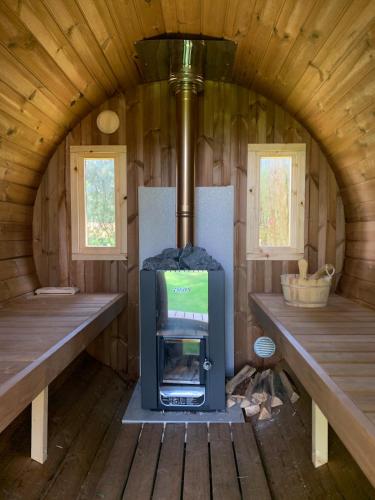 Sauna, North Lodge Stays in Biggar Sauna, North Lodge Stays in Biggar