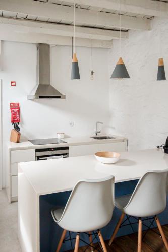 Kitchen, Serpa Beach House in Senhora Da Hora Kitchen, Serpa Beach House in Senhora Da Hora