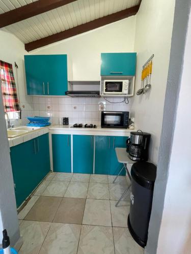 кухня, Maison individuelle vue sur mer in Basse Terre кухня, Maison individuelle vue sur mer in Basse Terre