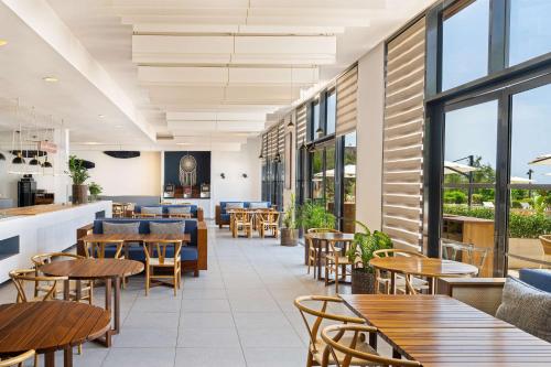 Restaurant, Radisson Blu Resort, Taghazout Bay Surf Village in Taghazout Restaurant, Radisson Blu Resort, Taghazout Bay Surf Village in Taghazout