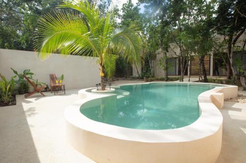 Swimming pool, Villa Le Rocher in Macario Gomez Swimming pool, Villa Le Rocher in Macario Gomez