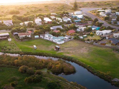 Rangiuru Stream by Tiny Away in Otaki Rangiuru Stream by Tiny Away in Otaki
