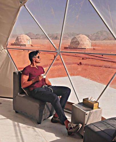 Helen Rum Luxury Bubbles & Jeep Tours in Wadi Rum Helen Rum Luxury Bubbles & Jeep Tours in Wadi Rum