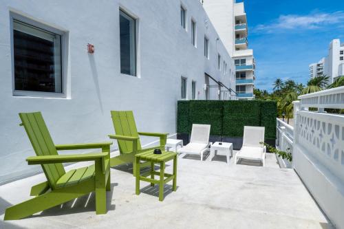 Terraza/balcón, Blanc Kara- Adults Only in Miami Beach (FL) Terraza/balcón, Blanc Kara- Adults Only in Miami Beach (FL)