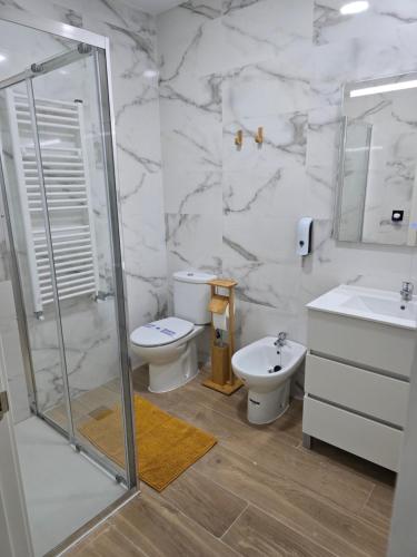 Badkamer, Apartamento muy funcional en el Sur de Madrid in Leganes Badkamer, Apartamento muy funcional en el Sur de Madrid in Leganes