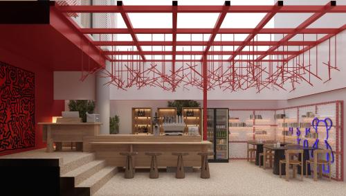 restavracija, Dali Upland International Youth Hostel in Dali restavracija, Dali Upland International Youth Hostel in Dali