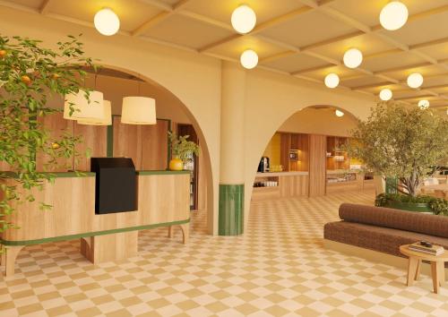 Vestíbulo, B&B HOTEL Sevilla Bormujos in Sevilla Vestíbulo, B&B HOTEL Sevilla Bormujos in Sevilla
