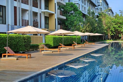 شرفة/ تراس, Relax time at Ayutthaya , Suntomoon Residence in بانج با ان شرفة/ تراس, Relax time at Ayutthaya , Suntomoon Residence in بانج با ان