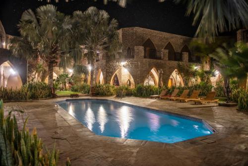 Swimming pool, Le Mirage Resort & Spa in Sesriem Swimming pool, Le Mirage Resort & Spa in Sesriem