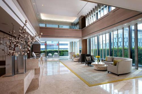 Lobby, Humble House Taipei, Curio Collection by Hilton in Xinyi District Lobby, Humble House Taipei, Curio Collection by Hilton in Xinyi District