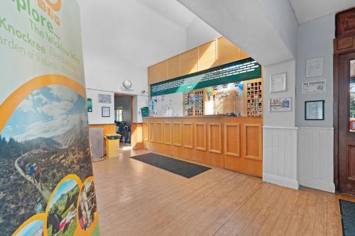 Lobby, Glendalough International Youth Hostel in Wicklow Lobby, Glendalough International Youth Hostel in Wicklow