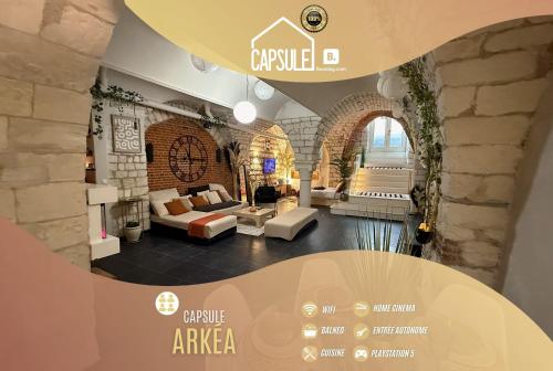 Habitación, Capsule Arkéa Souplex (Capsule Arkea Souplex) in City Center Habitación, Capsule Arkéa Souplex (Capsule Arkea Souplex) in City Center