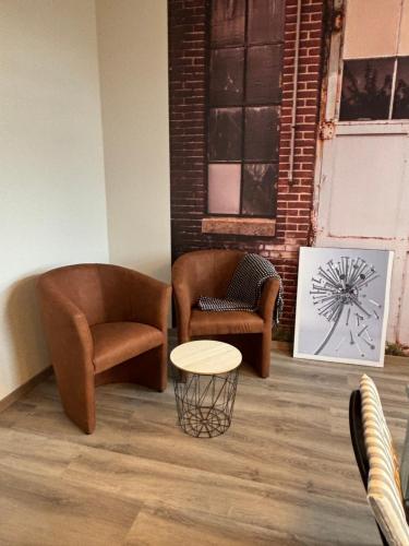 Közös társalgó / TV, Ferienwohnung- Zur alten Waage in Baruth (Brandenburg) Közös társalgó / TV, Ferienwohnung- Zur alten Waage in Baruth (Brandenburg)