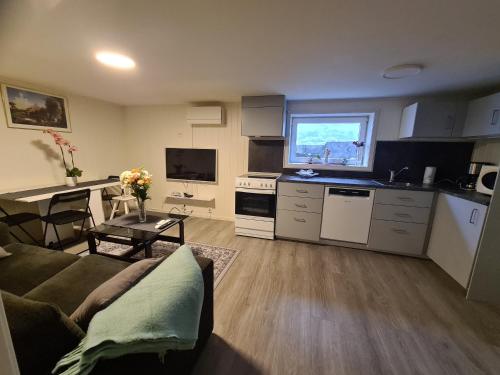 Konyha, Nice and child friendly apartment in Gulset Skien in Skien Konyha, Nice and child friendly apartment in Gulset Skien in Skien