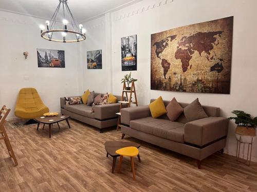 Comfy Beachfront ground floor apartment in le Kram in เลคราม Comfy Beachfront ground floor apartment in le Kram in เลคราม