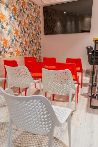 Спільний лаунж/ТБ зона, APTC ETXEa in Віторія Спільний лаунж/ТБ зона, APTC ETXEa in Віторія