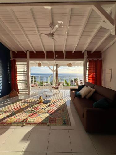 balcon/terrasse, Issa Blue Appartement Vue sur Mer in Bouillante balcon/terrasse, Issa Blue Appartement Vue sur Mer in Bouillante