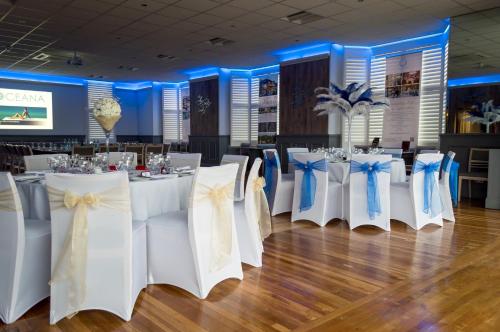 Banquet hall, Ocean Beach Hotel & Spa - OCEANA COLLECTION in Bournemouth Banquet hall, Ocean Beach Hotel & Spa - OCEANA COLLECTION in Bournemouth