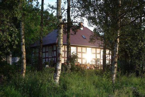 A szálláshely kívülről, Ferienhaus Schäferhaus (Ferienhaus Schaferhaus) in Frielendorf A szálláshely kívülről, Ferienhaus Schäferhaus (Ferienhaus Schaferhaus) in Frielendorf