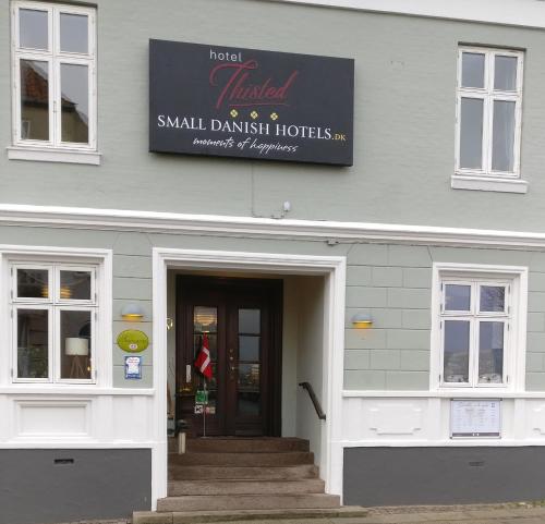 Entrance, Hotel Thisted in Thisted Entrance, Hotel Thisted in Thisted