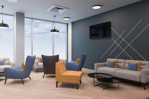 Lobby, Four Points Flex by Sheraton Newcastle in City Center and Grainger Town Lobby, Four Points Flex by Sheraton Newcastle in City Center and Grainger Town