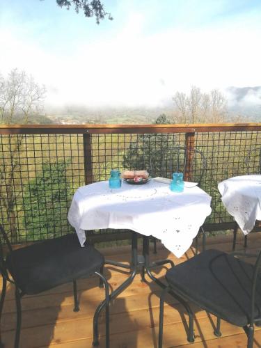 Balcony/terrace, B&B Colle di Terria Country House in Contigliano Balcony/terrace, B&B Colle di Terria Country House in Contigliano