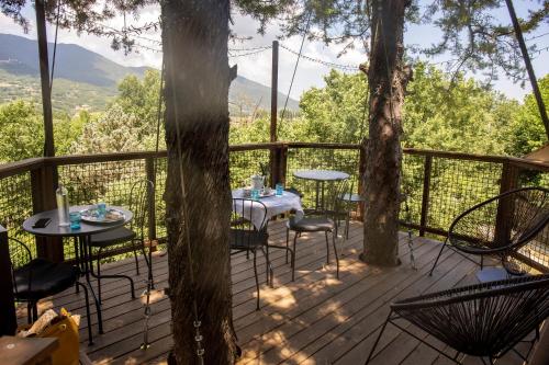 Balcony/terrace, B&B Colle di Terria Country House in Contigliano Balcony/terrace, B&B Colle di Terria Country House in Contigliano