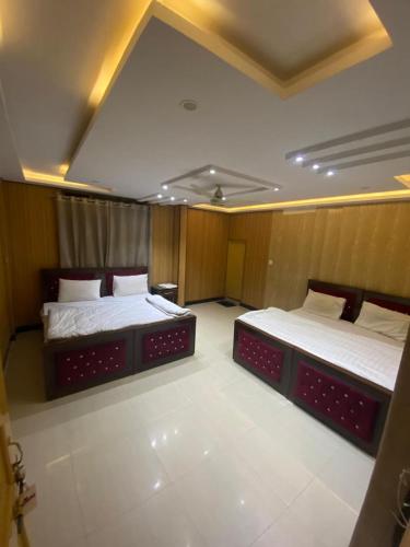 침대, Mawa Hotel Balakot in 무자파라바드 침대, Mawa Hotel Balakot in 무자파라바드
