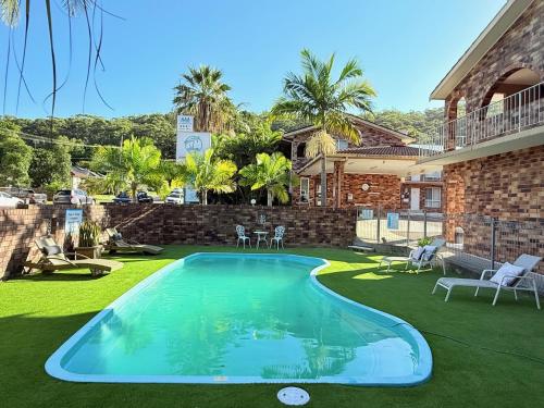 Piscina, Gosford Palms Motor Inn in Costa Central Piscina, Gosford Palms Motor Inn in Costa Central