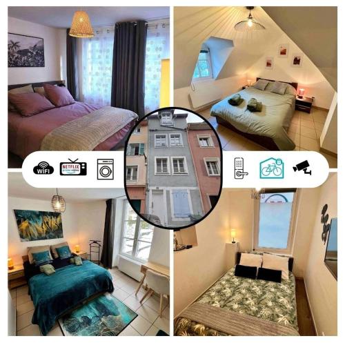 Guestroom, Montbel'appart - La residence in Montbeliard Guestroom, Montbel'appart - La residence in Montbeliard