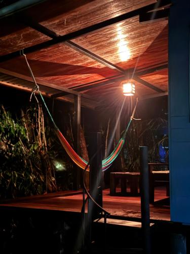 Balcony/terrace, Finca Tatin Hotel in Livingston Balcony/terrace, Finca Tatin Hotel in Livingston