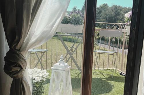 Balcony/terrace, Gio's Hygge Nest in Monte Grimano Terme Balcony/terrace, Gio's Hygge Nest in Monte Grimano Terme