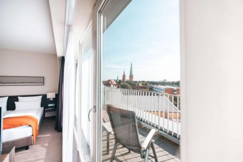 Utsikt, ATLANTIC Hotel Lubeck in Lübeck Utsikt, ATLANTIC Hotel Lubeck in Lübeck