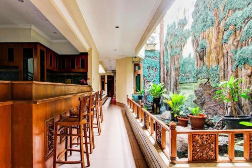 Lobi, Hotel O Manahan Near Stadium Manahan Solo Formerly Atma Bhakti in Laweyan Lobi, Hotel O Manahan Near Stadium Manahan Solo Formerly Atma Bhakti in Laweyan