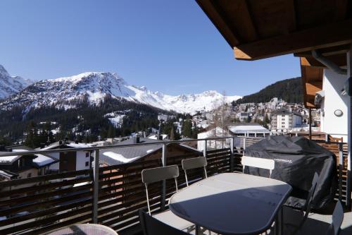 Balkong/terasse, Chesa Forma 8 by Arosa Holiday in Arosa Balkong/terasse, Chesa Forma 8 by Arosa Holiday in Arosa