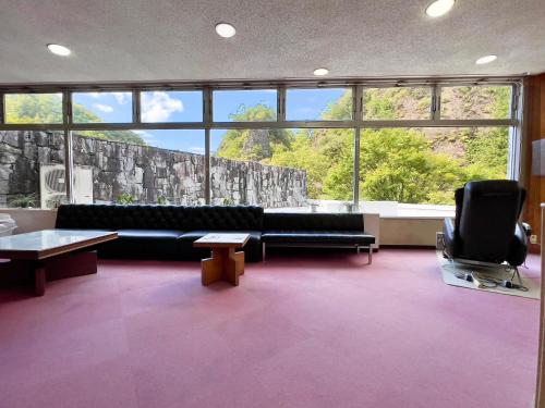 Lobby, 国民宿舎古岩屋荘 in Kumakogen Lobby, 国民宿舎古岩屋荘 in Kumakogen