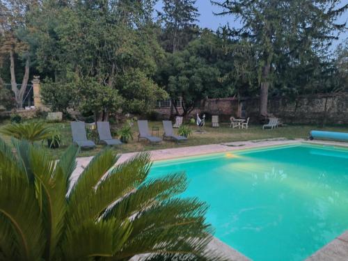 Swimming pool, Villa Des Figuiers in Saint-Bonnet-du-Gard Swimming pool, Villa Des Figuiers in Saint-Bonnet-du-Gard