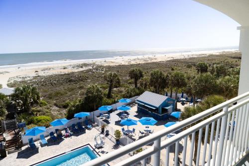 Balcó/terrassa, Guy Harvey Resort on St. Augustine Beach in St. Augustine (FL) Balcó/terrassa, Guy Harvey Resort on St. Augustine Beach in St. Augustine (FL)