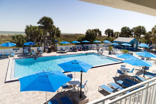 Balcony/terrace, Guy Harvey Resort on St. Augustine Beach in St Augustine Beach Balcony/terrace, Guy Harvey Resort on St. Augustine Beach in St Augustine Beach